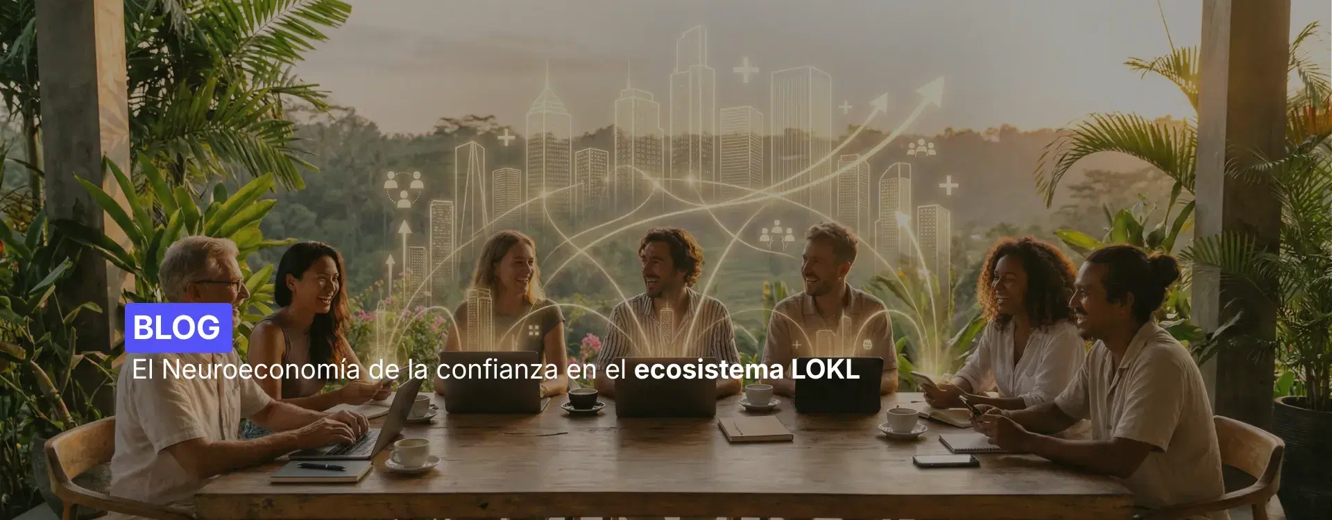 Inversionista revisando su red de contactos en plataforma LOKL — programa de embajadores inmobiliarios Colombia